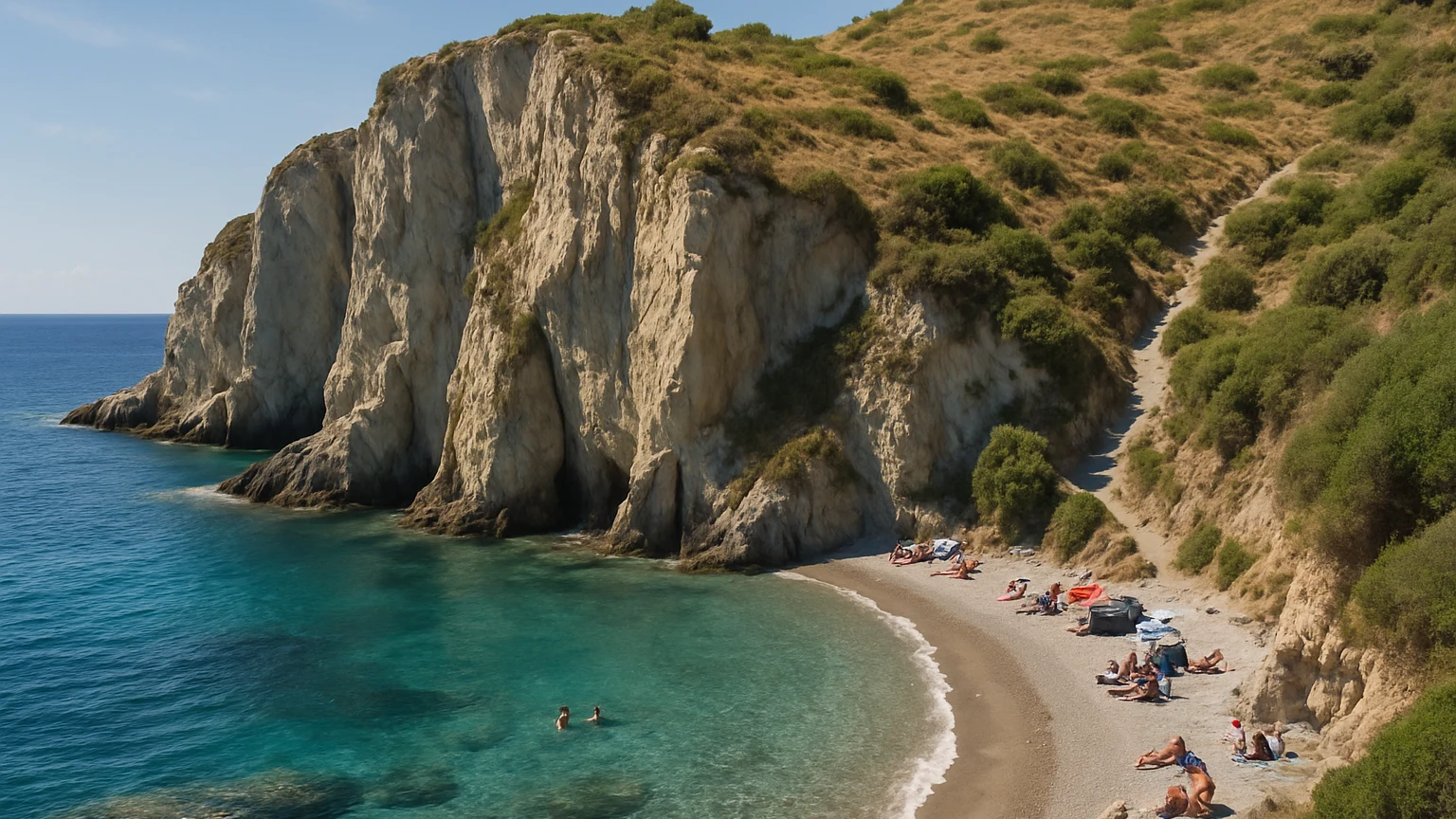 Ponza, perché si chiama Bagno Vecchio: la cala sopra il vecchio bagno penale, tra necropoli romana e cava borbonica